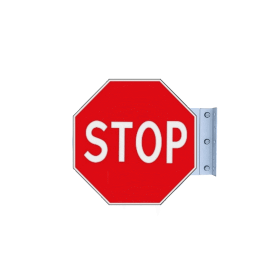 Tvirtinamas Ženklas "STOP"