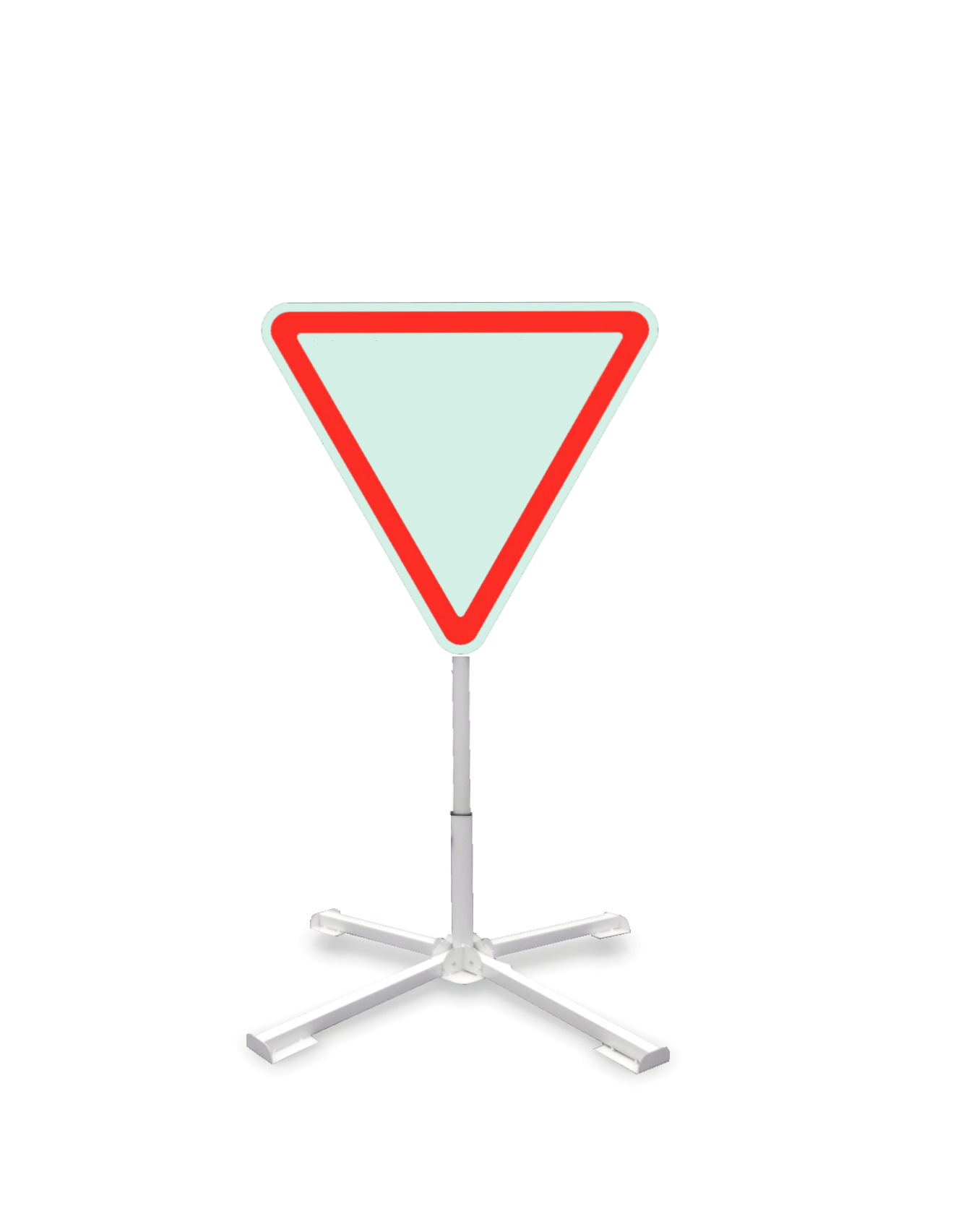 Pastatomas Sulankstomas Kelio ženklas 203 "Duoti Kelią" Pastatomas Sulankstomas Kelio ženklas 203 "Duoti Kelią"