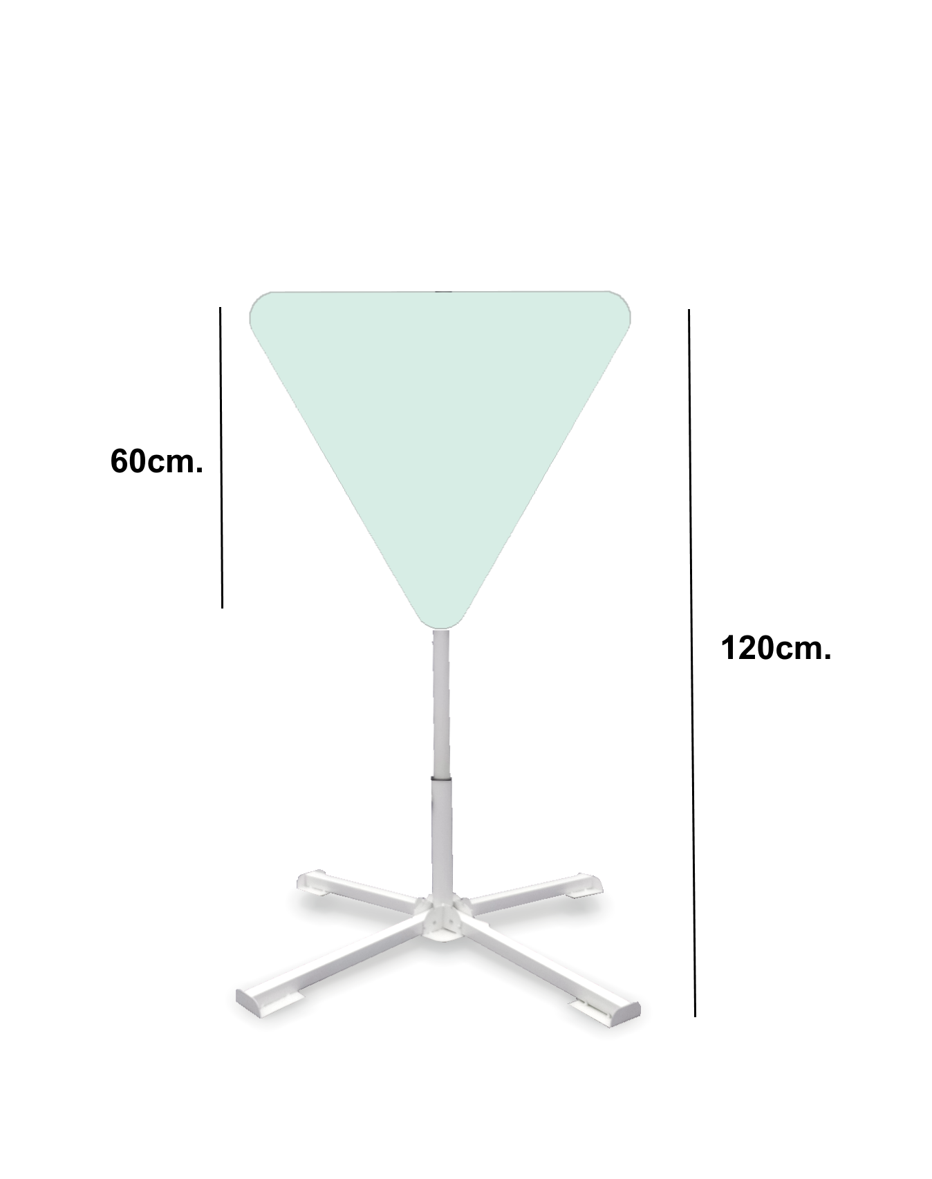 Pastatomas Sulankstomas Kelio ženklas 203 "Duoti Kelią"