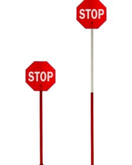 Rankinis teleskopinis ženklas Krivulė "STOP"